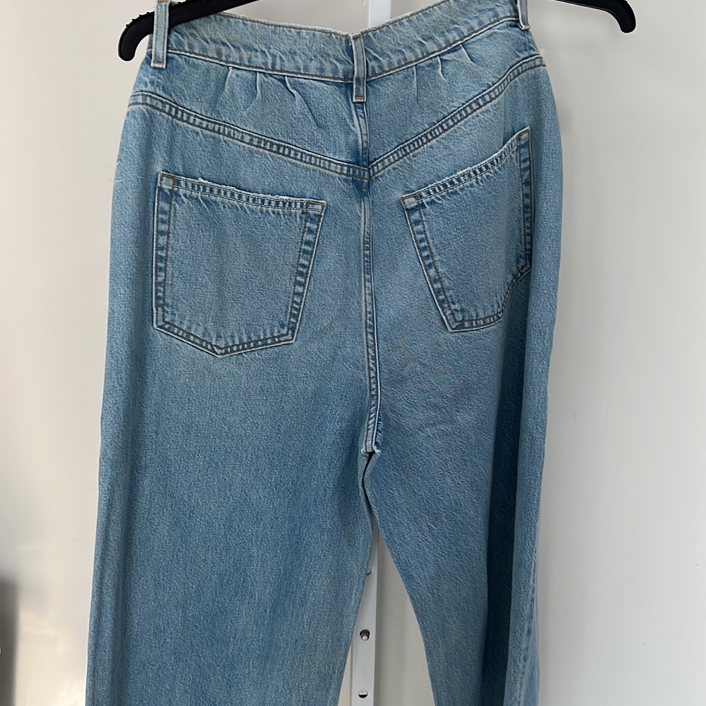 GRLFRND Chloe High Rise Pleated Wide Leg in Sawtelle Size 26 - Picture 11 of 13